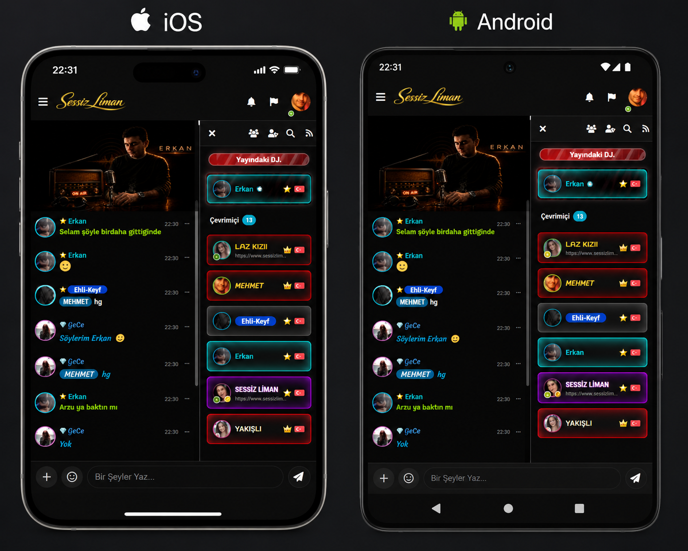 Android + IOS