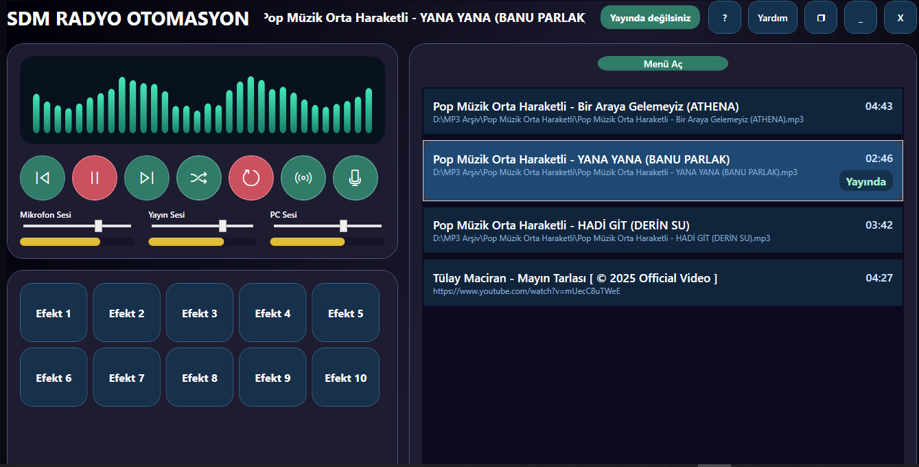 SDM Yayın Otomasyon